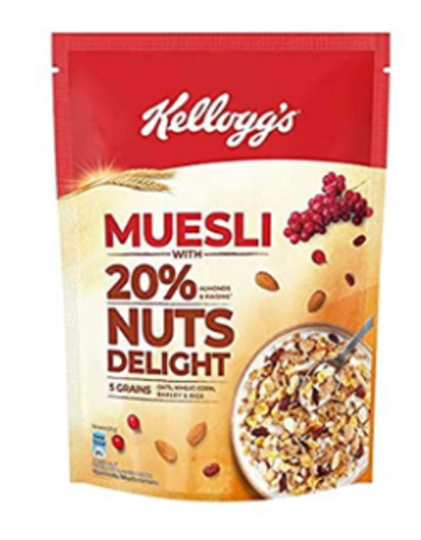 KELLOGS MUESLI NUT DELIGHT - 500 GM